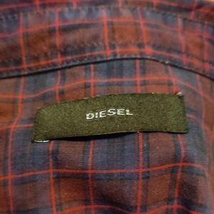 DIESEL MEN"S LONG SLEEVE SHIRT
